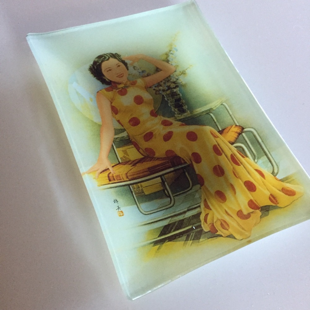 Glass Trinket dish